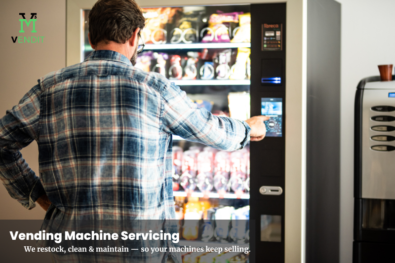 Location Servicing ensures your vending machines across the USA stay operational, presentable, and profitable